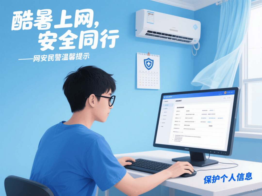 夏日宅家上网，网络安全防护别松懈